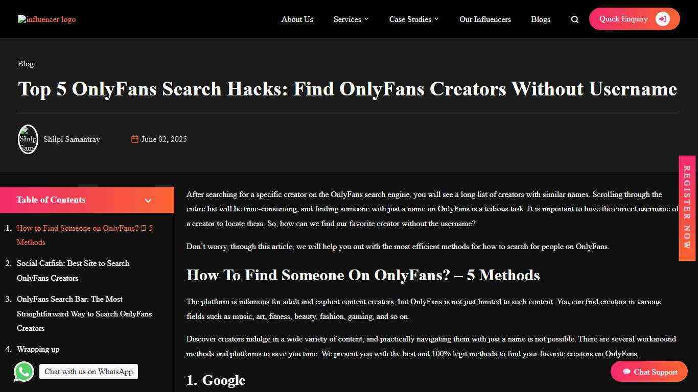 5 Effective Ways to Find Someone on OnlyFans (2024)